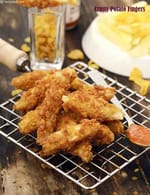 Crusty Potato Fingers ( Mexican Recipe), Mexican Recipes