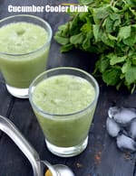 cucumber cooler recipe | cool cucumber drink | cucumber mint cooler |