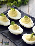 Deviled Eggs, Eggs Stuffed with Egg Yolk and Mayonnaise recipe