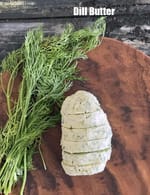 dill butter | lemon dill butter | Indian suva butter |
