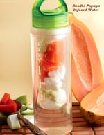 Doodhi Papaya Infused Water recipe
