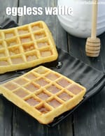 eggless waffle recipe | Indian style eggless waffle |