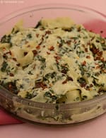 Baked Fettuccine with Spinach in Paneer Sauce recipe, Baked Dishes Recipes