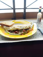 Fluffy Egg White Masala Omelette recipe