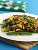 French Bean and Corn Stir Fry recipe, Stir Fry Recipes