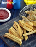 French fries recipe | homemade crispy Indian style French fries |  Easy potato fingers