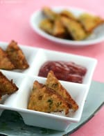 Yellow Moong Toast recipe, with mashed Potatoes