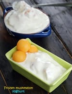 Frozen Muskmelon Yoghurt recipe