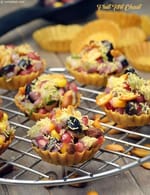 Fruit Tart Chaat, Fresh Fruit Mini Fruit Chaat recipe