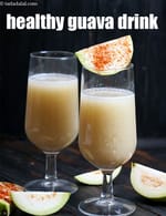 healthy guava drink recipe | no sugar peru juice | amrud juice for weight loss |