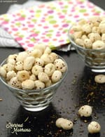 Herbed Makhanas ( Tiffin Treats) recipe