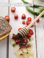 honey chilli sauce recipe | homemade sweet chilli sauce with honey |