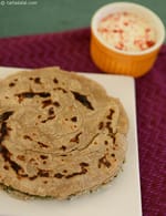 Jalebi Paratha recipe, Tava Layered Paratha