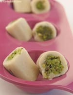 Kaju Pista Roll recipe, Mithai Recipes