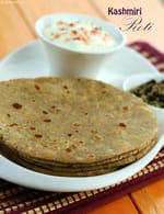 Kashmiri Roti recipe, Indian Subzi Recipes