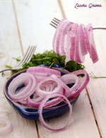 Laccha Onions (  Kebabs and Tikkis Recipes)