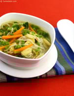 Lemon Grass, Vegetable and Noodle Soup recipe, Noodle Recipes