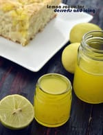 Lemon Sauce For Desserts and Icings recipe, Indian Vegetarian Recipes