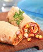 Makai Khumbh Jalfrazie Roll ( Wraps and Rolls) recipe