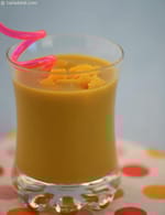 Mango Soya Milkshake recipe