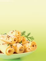 Moong Dal Khandvi ( Know Your Flours ) recipe