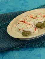 Non Fried Dahi Vadas recipe, Indian Chaat Recipes