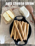 oats cheese straw recipe | eggless Indian oat sticks withÂ cheese Â |Â oatmeal cheese straws |