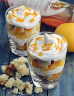 Creamy Layered Orange Parfait recipe