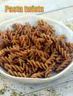 pasta twists recipe | Indian pasta kurkure | crispy pasta snack | fried pasta snack for tiffin