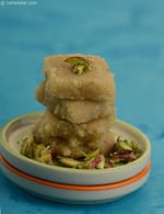Pista Badam Katli (Sugar Free) recipe, Mithai Recipes