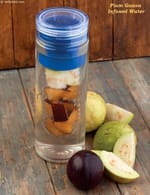 Plum Guava Infused Water recipe