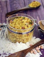 Poha Chivda ( Microwave Recipe), Chivda Snack Recipes