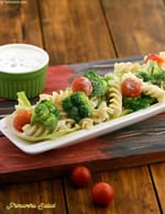 Pasta Primavera Salad with Vegetables recipe, Pizzas & Pasta Recipes