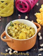 Pumpkin and Chawli Errissery, Low Salt Recipe
