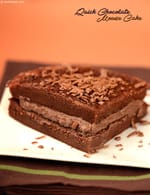 Quick Chocolate Mousse Cake recipe, Quick Dessert Recipes