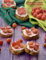 Ricotta and Cherry Tomato Crostini recipe