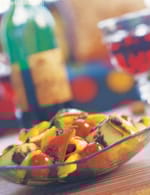 Roasted Squash and Peppers with Pesto recipe