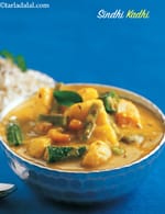 Sindhi Kadhi ( Pressure Cooker ) recipe