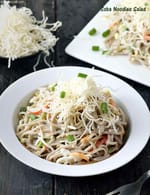 Soba Noodles Salad, Veg Soba Noodles Cold Salad recipe