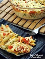 Spicy Mexican Pasta Bake recipe, Baked Dishes Recipes