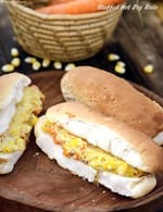 Stuffed Hot Dog Rolls ( Tiffin Recipe)