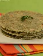 Suva Chawal Roti (  Gluten Free Recipe)