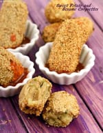 Sweet Potato and Sesame Croquettes recipe, Thai Recipes