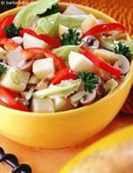 Tangy Italian Salad recipe, Indian Diabetic Recipes