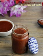 Tangy Tomato Sauce for Vegetables and Noodles recipe, Noodle Recipes