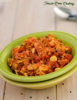 Tomato Corn Chutney recipe, One Dish Meals