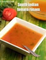 Tomato Rasam recipe, South Indian Tomato Rasam, Tomato Charu recipe