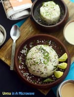 upma in a microwave recipe |microwave rava upma | quick microwave upma |