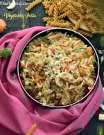 healthy kids vegetable pasta recipe | veggie packed pasta for kids |