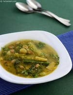 Toovar Dal with Vegetables recipe